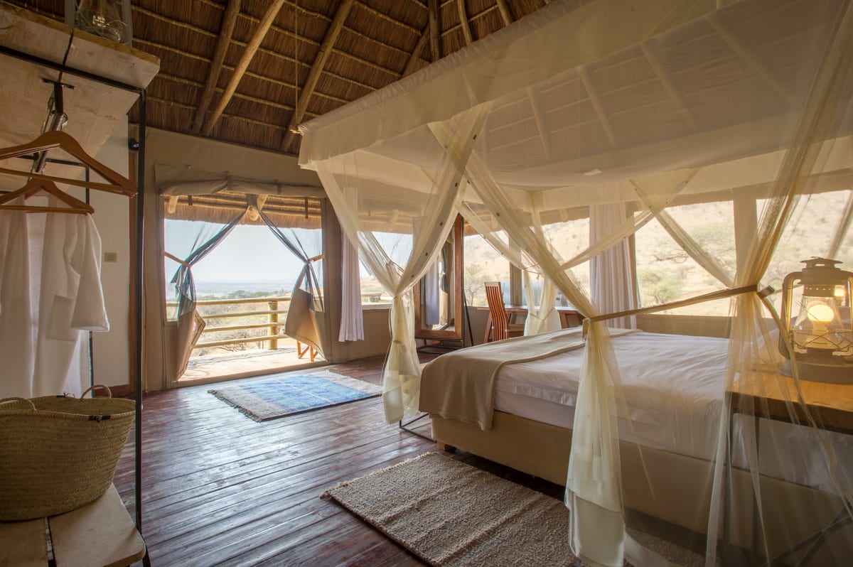 Serengeti Kubu Kubu Camp room view tented