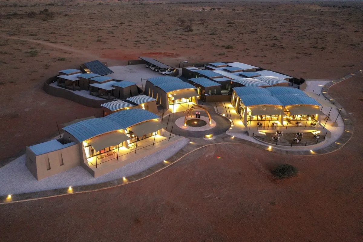 The Desert Grace view from top