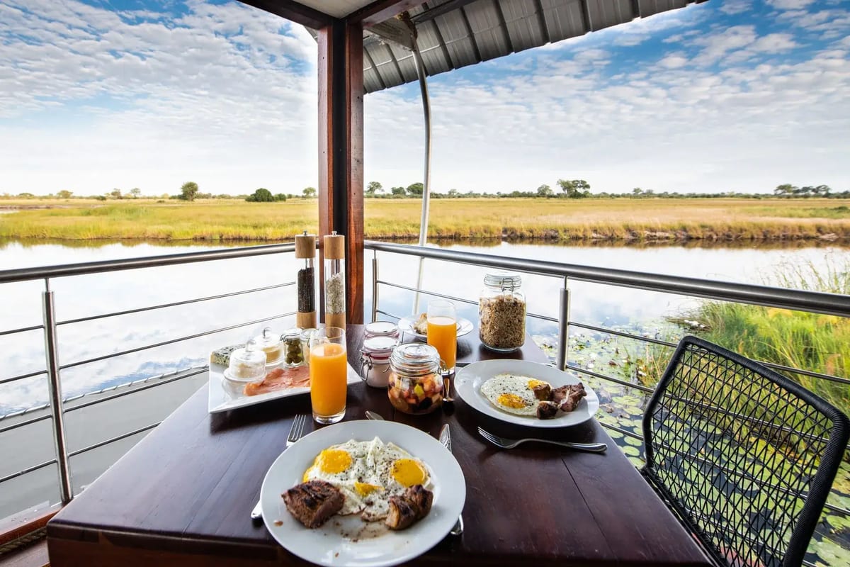 Namusha River Villa deck view