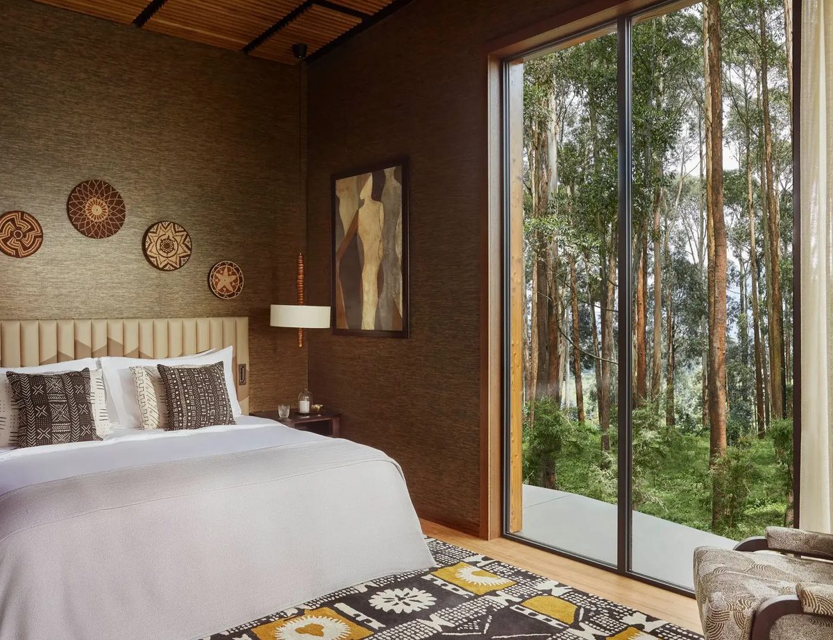 One&Only Gorilla's Nest bedroom view