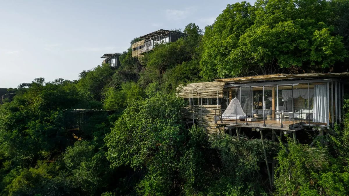Singita Lembombo Lodge outside view