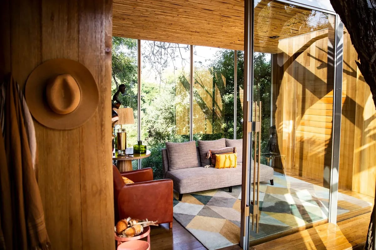 Singita Sweni Lodge room interior