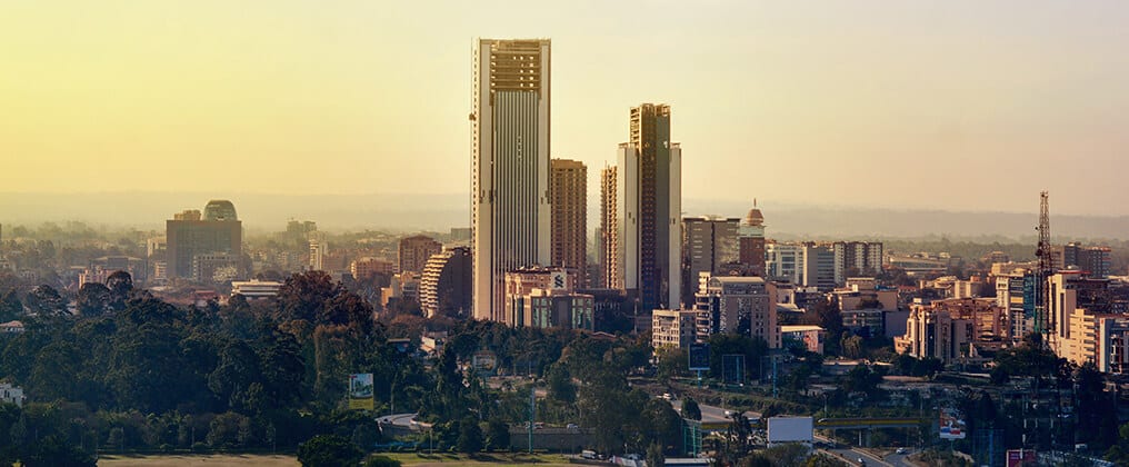Nairobi skyline Green City in the Sun