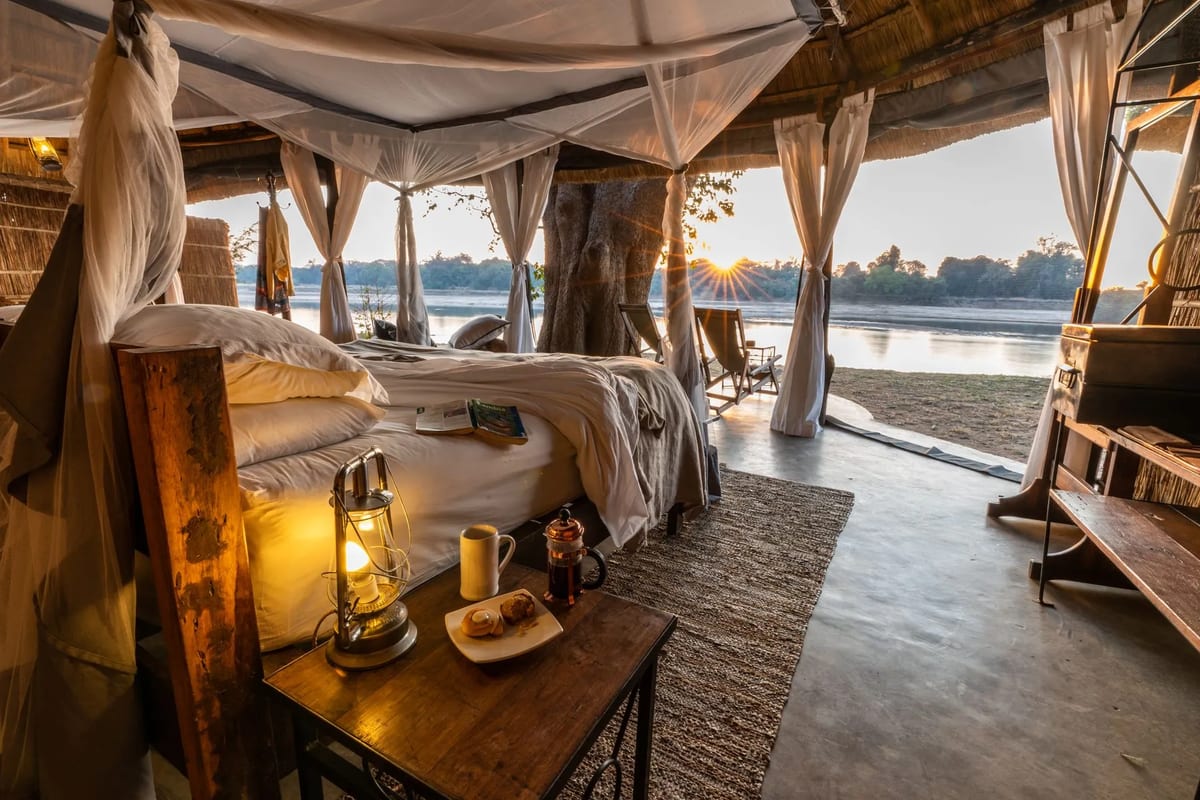 Zambia Time & Tide Properties South Luangwa room view