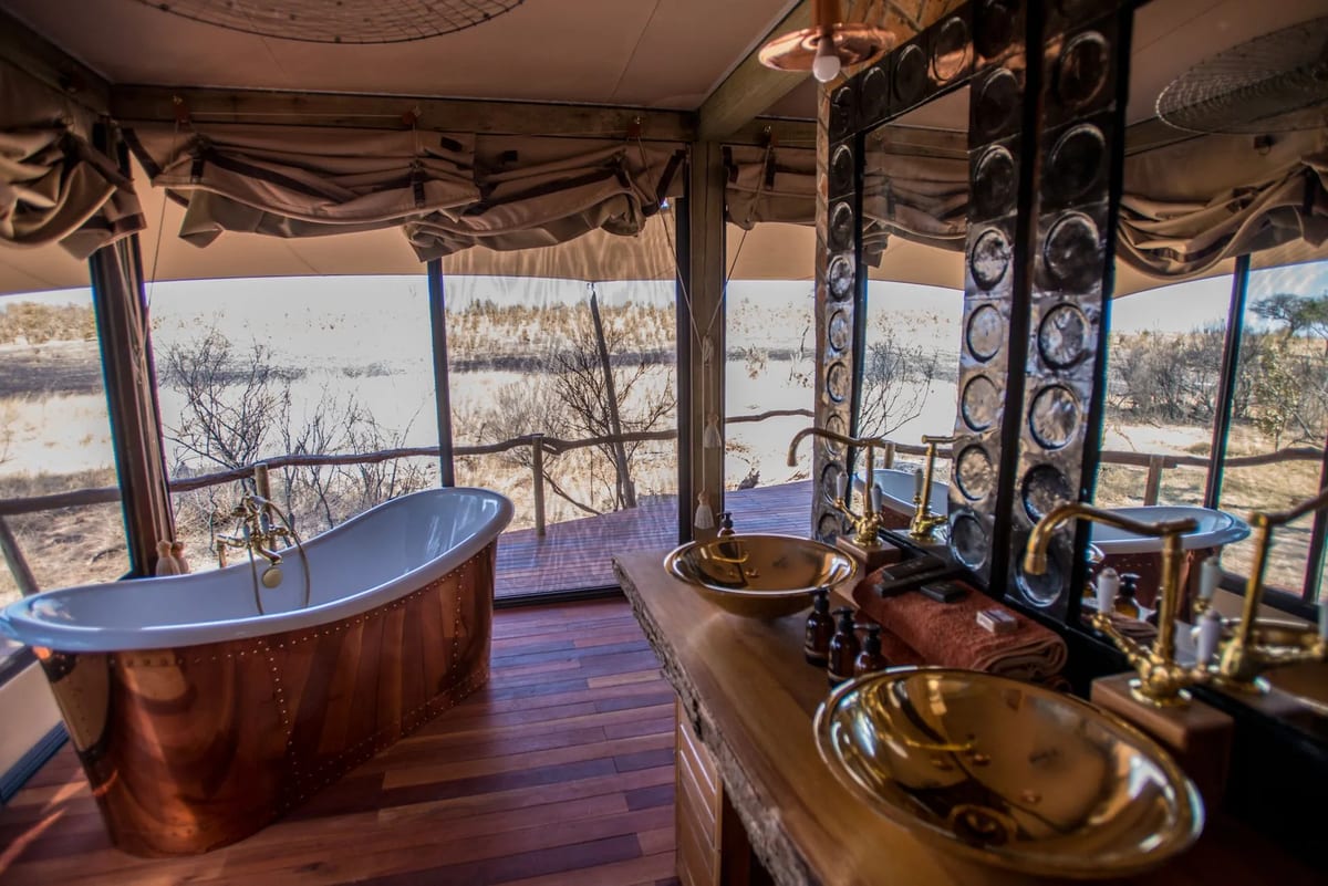 zimbabwe somalisa camp bathroom