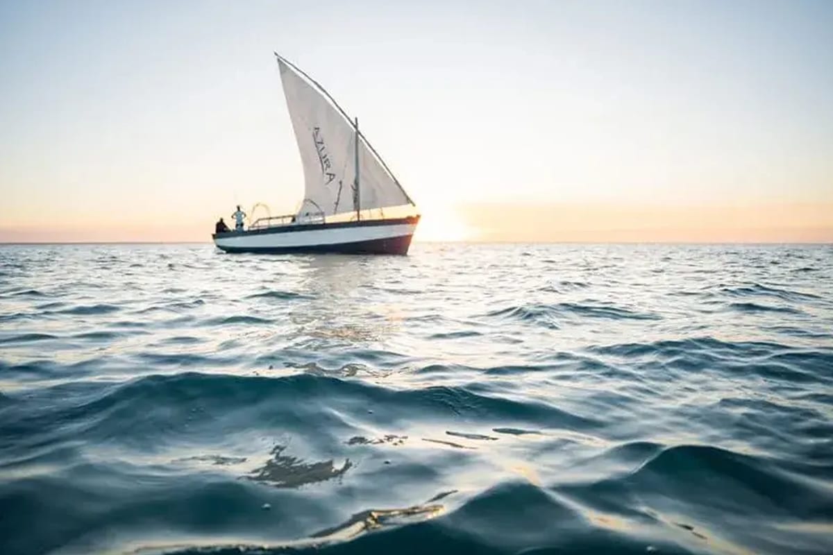 Azura Benguerra Dhow African island honeymoon