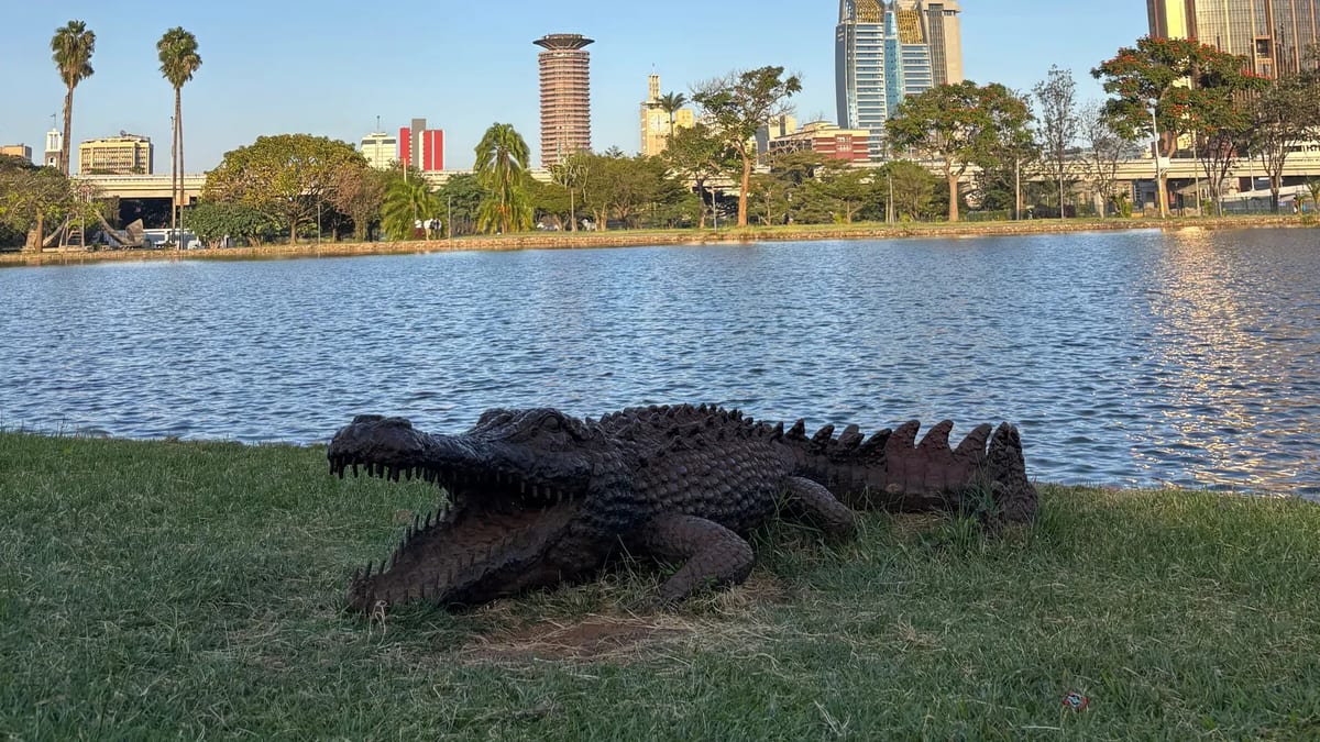 Nairobi crocodile