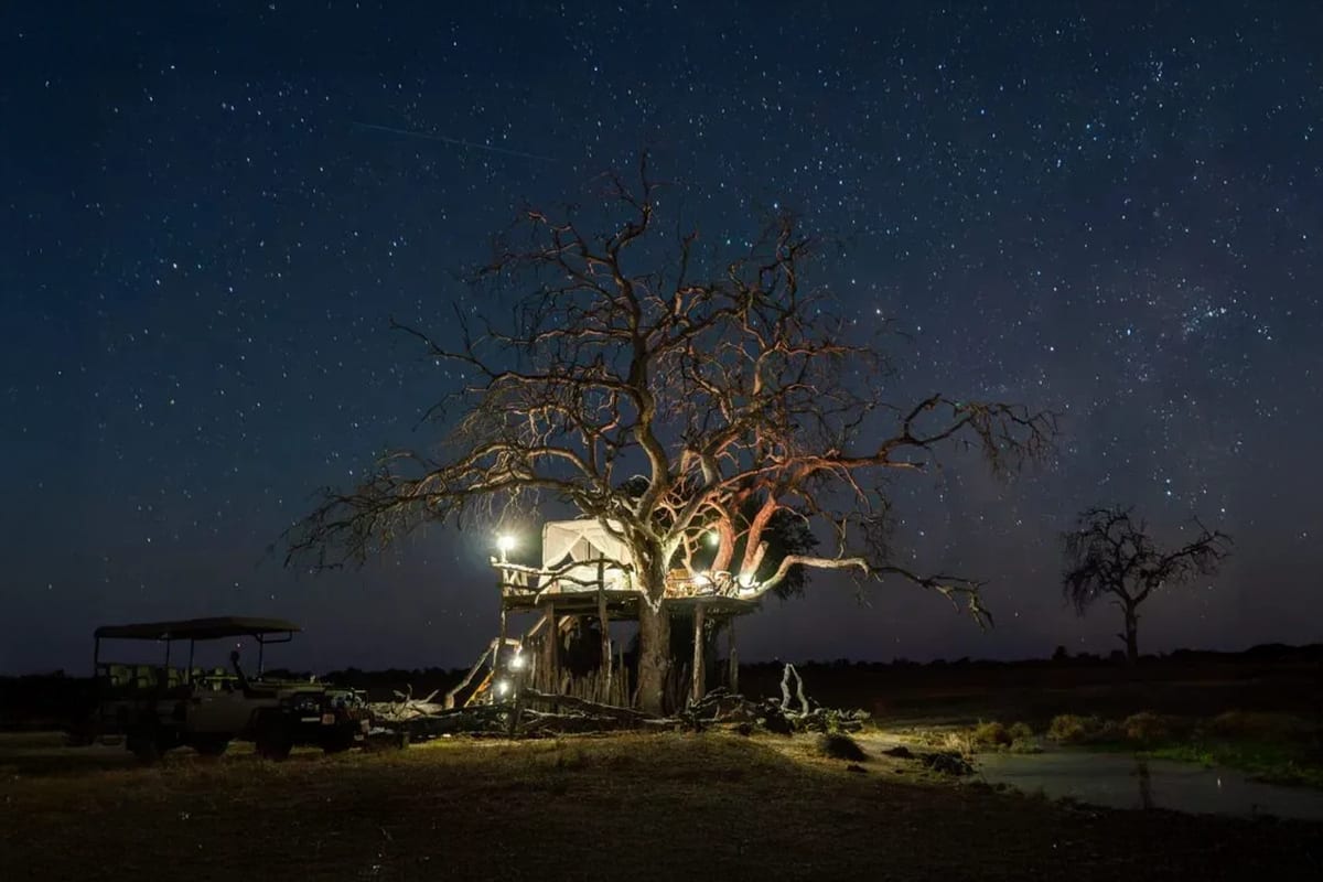Somalisa Sleepout best African safari tours for couples