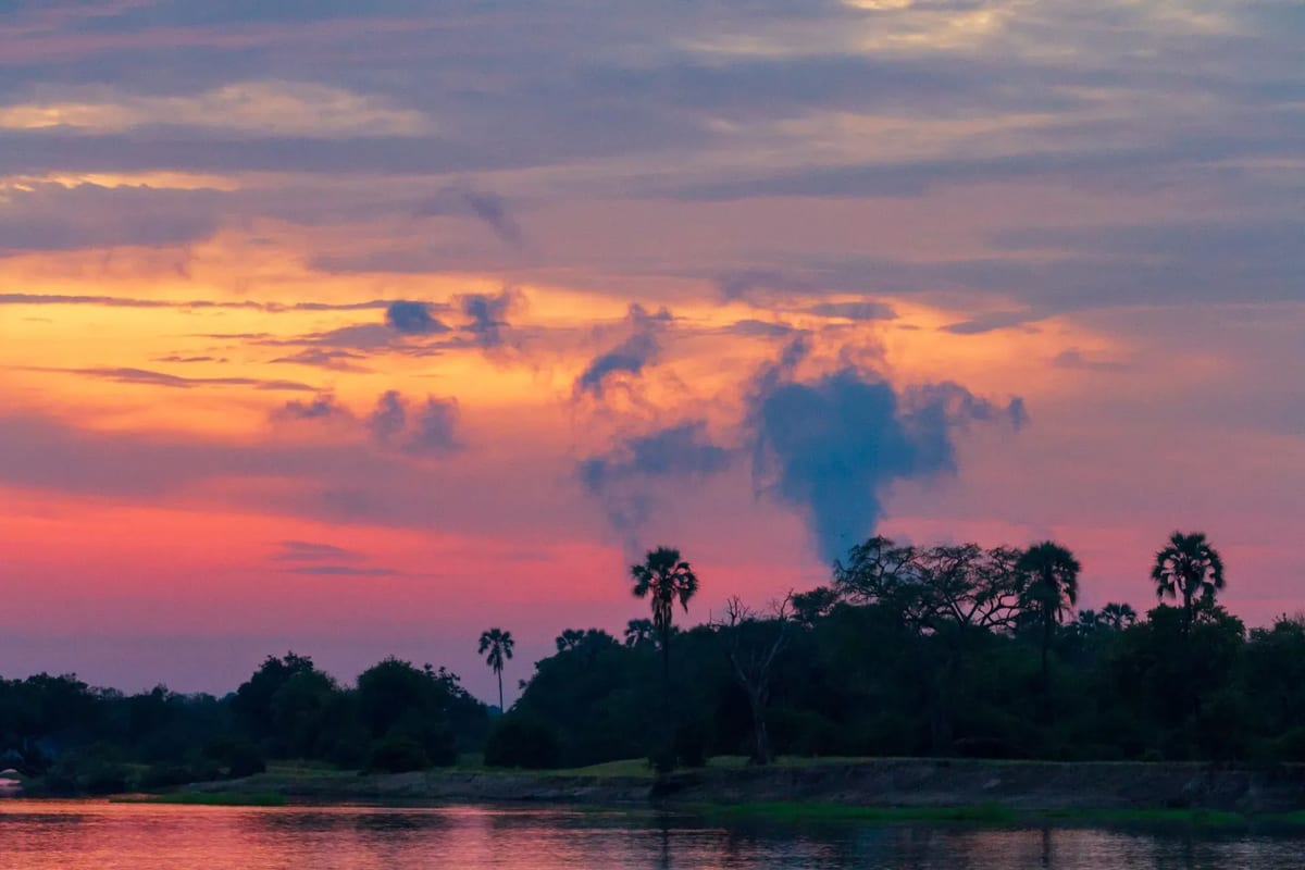 Zimbabwe Old-Drift sunset
