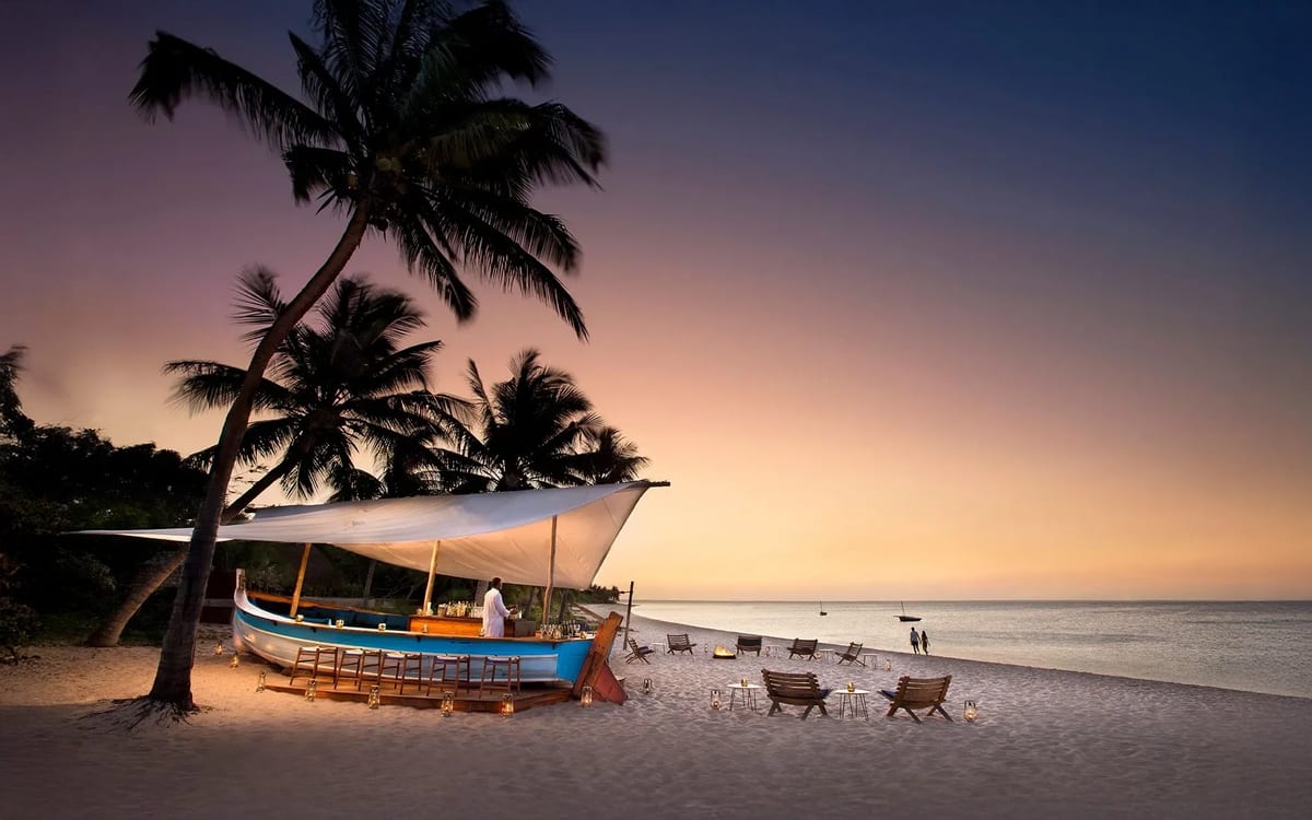 Benguerra Island dhow-bar