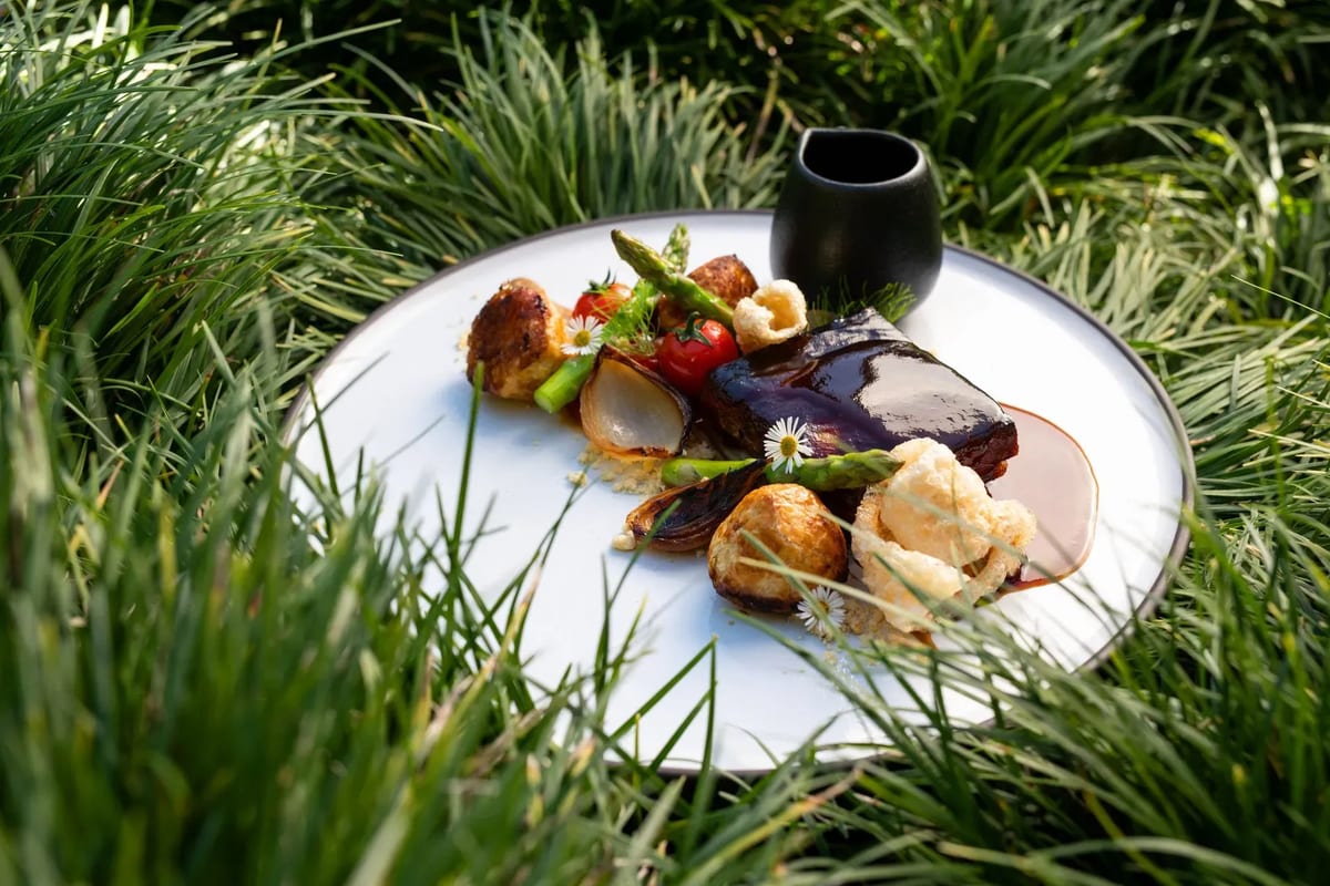 Cellars-Hohenort pork belly dining