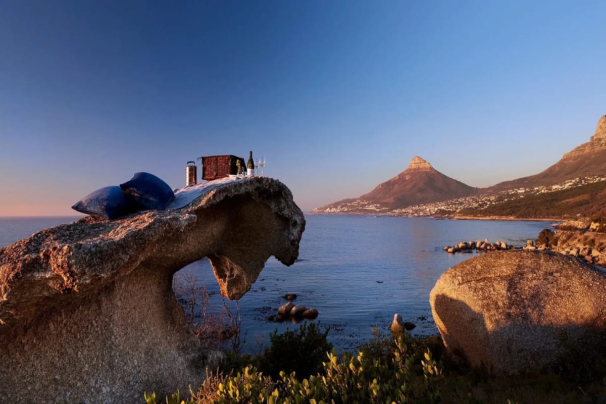romantic African getaways Twelve Apostles