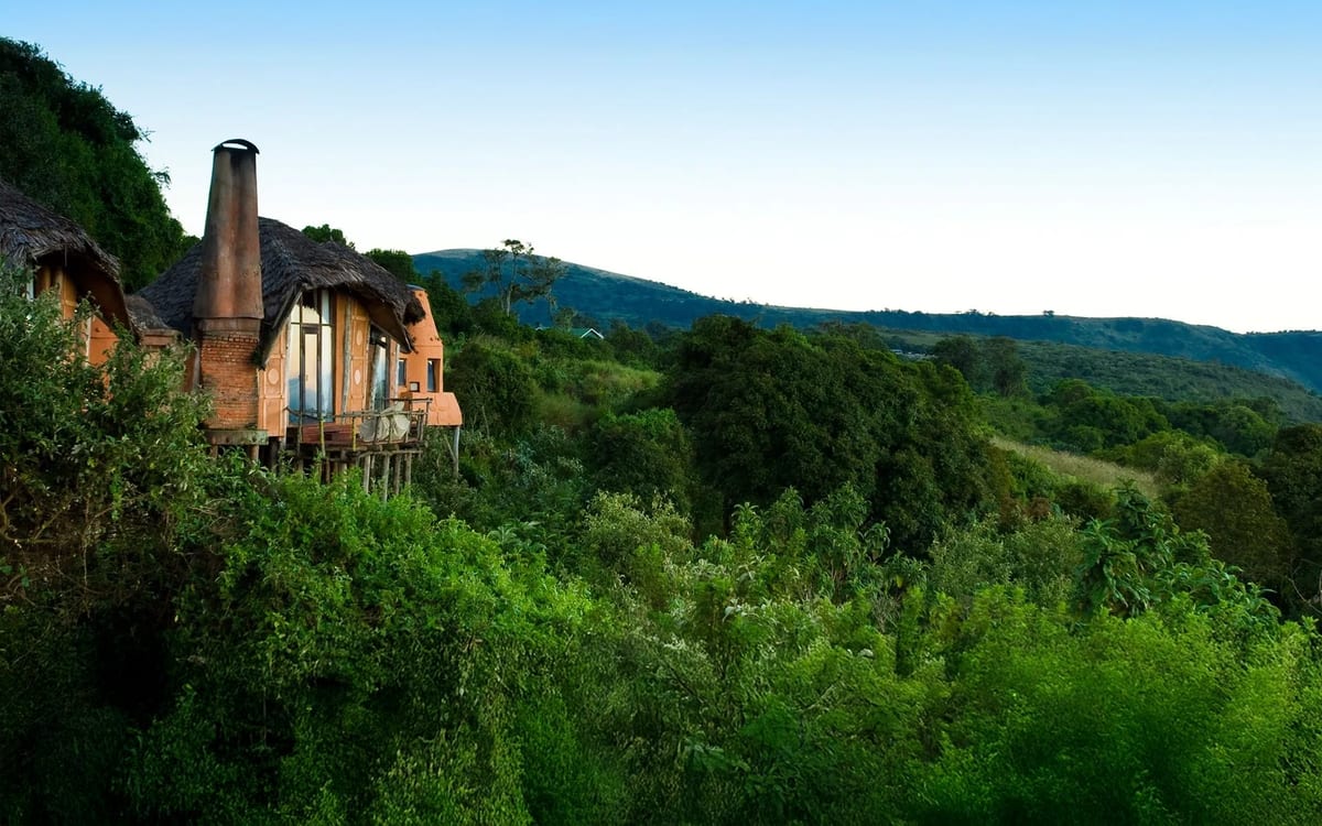 tanzania beyond crater lodge accommodation view