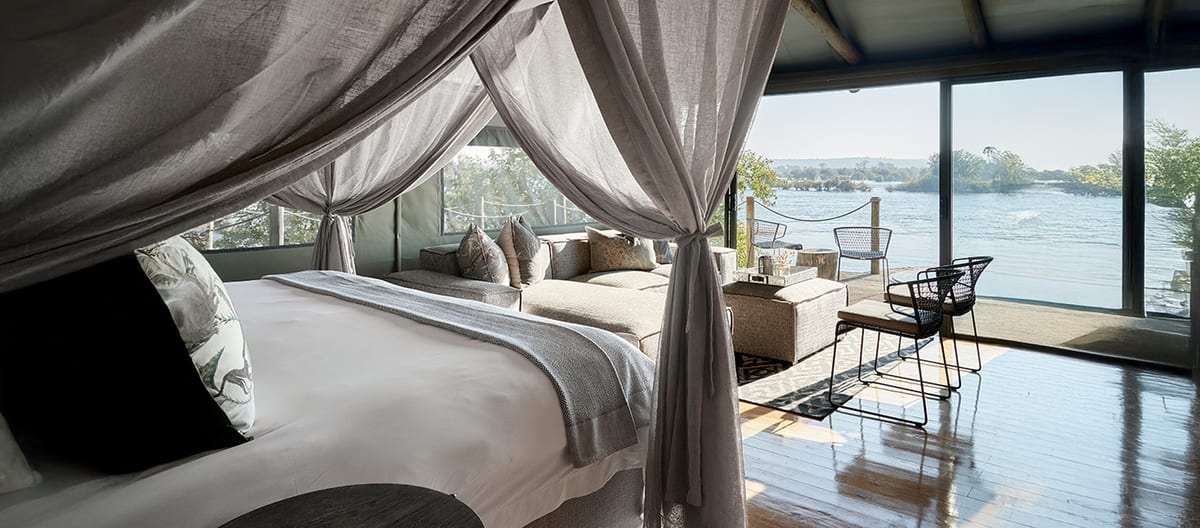 Victoria Falls River Lodge Luxury Africa safari glamping