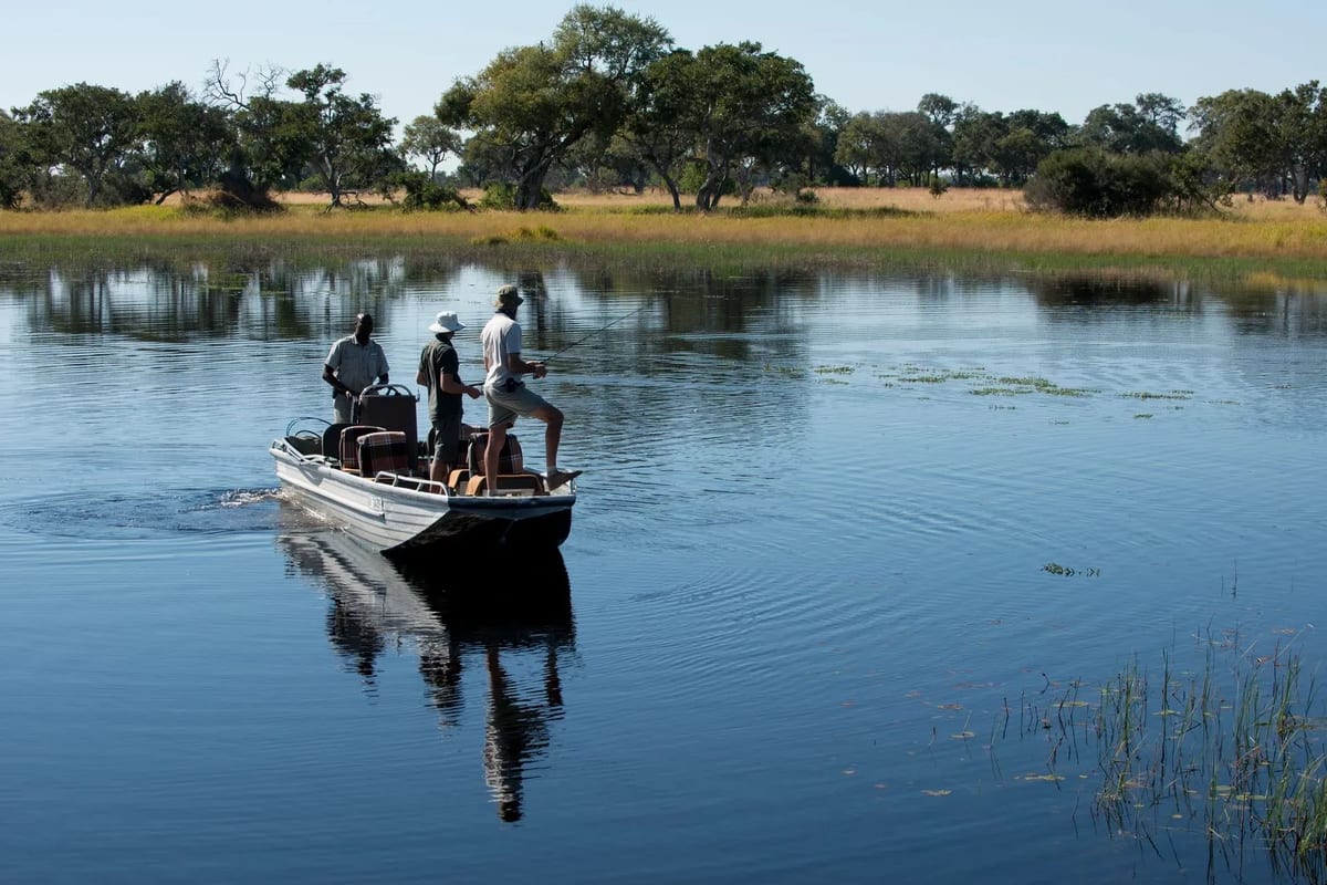 Xaranna fishing honeymoon in Africa