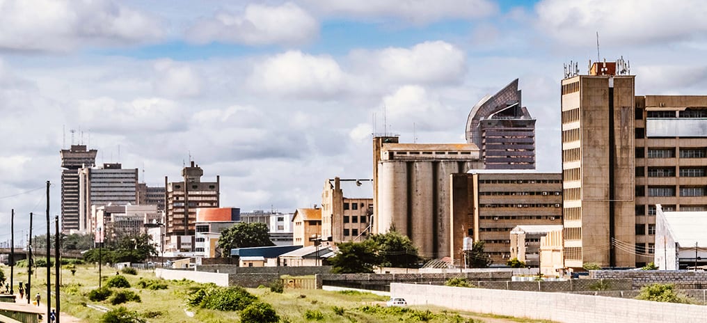 Lusaka cityscape