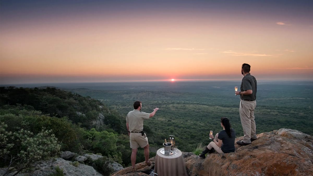 phinda bush dinner KwaZulu Natal